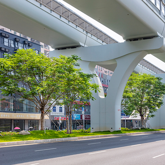 光明區(qū)軌道 6 號線綠化恢復項目—松白路段