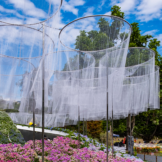 2021 粵港澳大灣區(qū)深圳花展寶安區(qū)精品花園布展項目